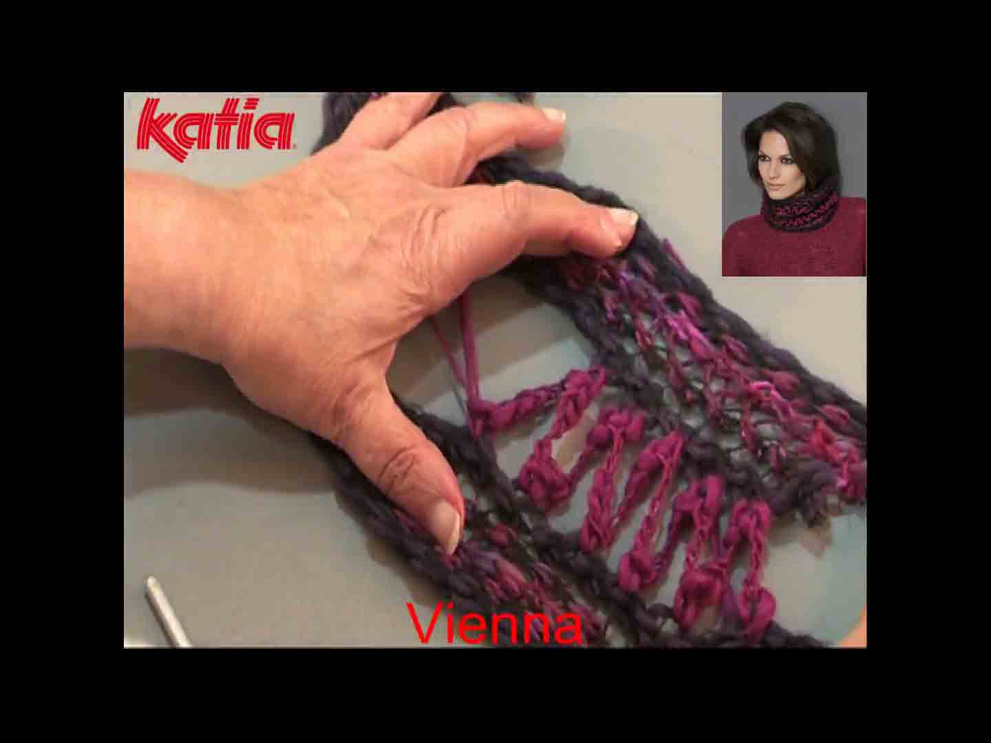 comment tricoter la laine vienna de katia