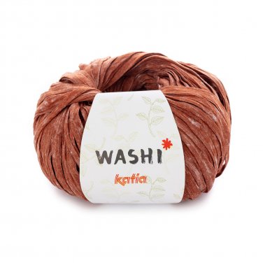 laine fil washi tricoter polyester viscose rouille all seasons katia 104 p