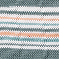 202 - Bleu vert-Turquoise-Orange clair-Blanc