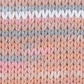400 - Orange clair-Corail-Bleu d'eau