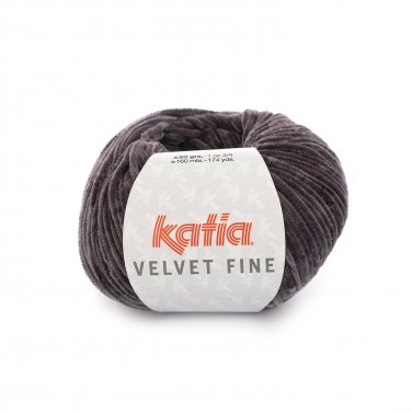 lana hilo velvetfine tejer poliester berenjena otono invierno katia 210 p
