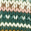 402 - Ecru-Green blue-Rose-Camel