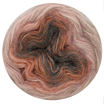 303 - Coral-Anthracite grey