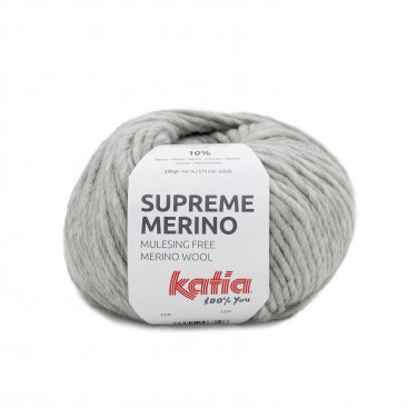 yarn wool suprememerino knit acrylic merino superfine alpaca light grey autumn winter katia 82 p