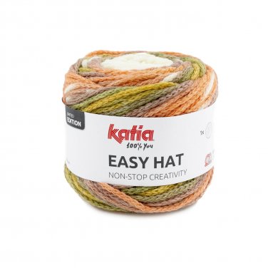 wol garens easyhat breien acryl wol polyamide oranje herfst winter katia 503 p