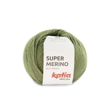 lana hilo supermerino tejer acrilico merino caqui otono invierno katia 37 p