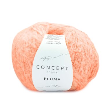 laine fil pluma tricoter coton polyamide saumon all seasons katia 93 p