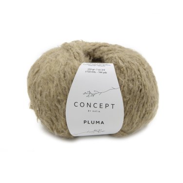 wol garens pluma breien katoen polyamide camel alle seizoenen katia 77 p