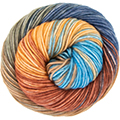 202 - Turquoise-Medium blauw-Groen-Bruin