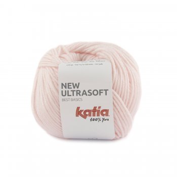 lana hilo newultrasoft tejer acrilico poliamida rosa claro otono invierno katia 69 fh