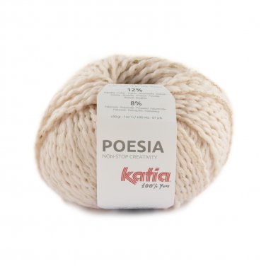 lana filato poesia knit acrilico lana cotone poliammide rosa chiaro autunno inverno katia 56 p