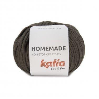 lana hilo homemade tejer algodon poliamida marron palido all seasons katia 102 p