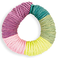 104 - Pearl blackberry-Rose-Yellow green