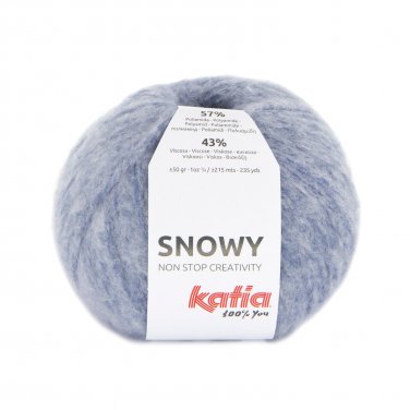yarn wool snowy knit polyamide viscose jeans autumn winter katia 115 p