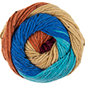 305 - Bleu-Ocre-Rouille