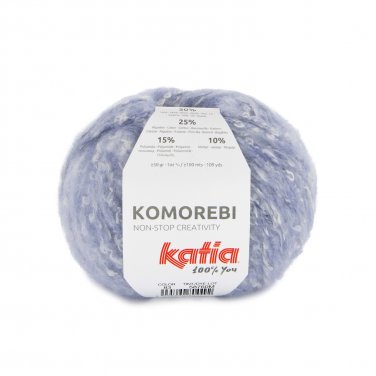 laine fil komorebi tricoter merino fine coton polyamide mohair mauve clair automne hiver katia 83 p