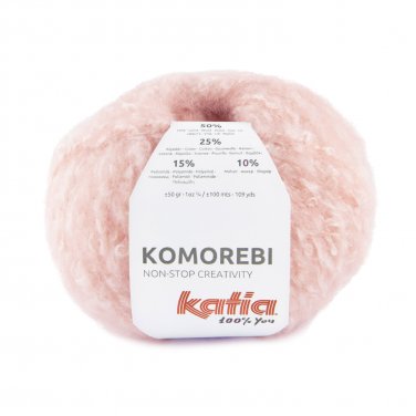 laine fil komorebi tricoter merino fine coton polyamide mohair rose automne hiver katia 75 p