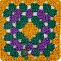 105 - Ocre-Vert pin-Lilas