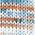 311 - Blue-Light salmon-Copper brown