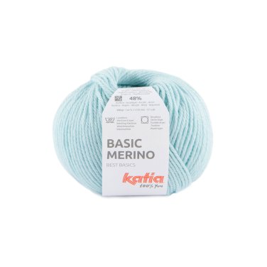 lana filato basicmerino knit merino superwash acrilico celeste chiaro blu molto chiaro autunno inverno katia 93 p