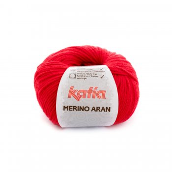 lana hilo merinoaran tejer merino superwash acrilico rojo otono invierno katia 4 fh