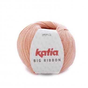 yarn wool bigribbon knit cotton polyester light pink all seasons katia 43 p