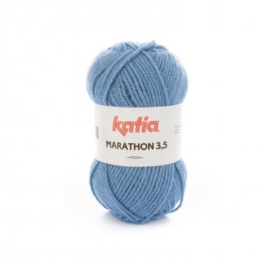 lana filato marathon35 knit acrilico lana jeans chiaro autunno inverno katia 36 p