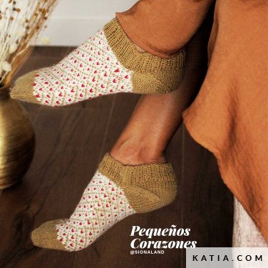 patron tricoter tricot crochet chaussettes chaussettes courtes automne hiver katia 5006 4 p