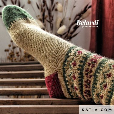 patron tricoter tricot crochet chaussettes chaussettes longues automne hiver katia 5006 1 p