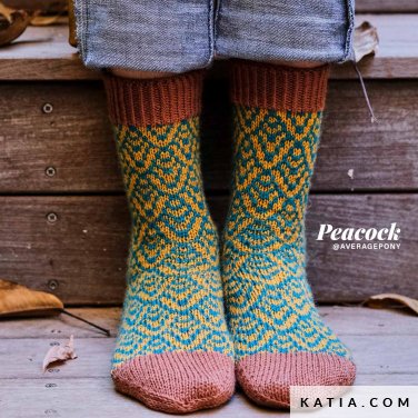 patron tricoter tricot crochet chaussettes chaussettes longues automne hiver katia 5010 3 p
