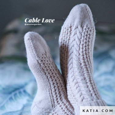 patron tricoter tricot crochet chaussettes chaussettes courtes automne hiver katia 5022 4 p