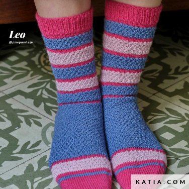 patron tricoter tricot crochet chaussettes chaussettes longues automne hiver katia 5022 5 p