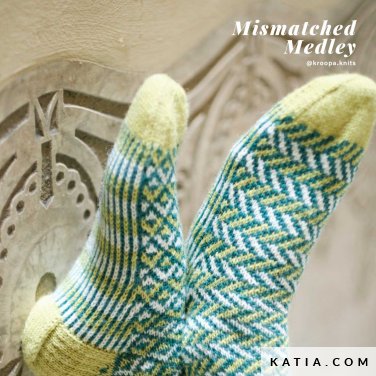patron tricoter tricot crochet chaussettes chaussettes longues automne hiver katia 5022 8 p