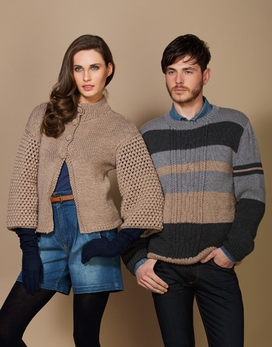 patron tejer punto ganchillo mujer chaqueta otono invierno katia 5933 1 g