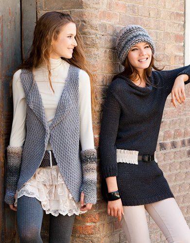 pattern knit crochet woman vest autumn winter katia 5933 6 g