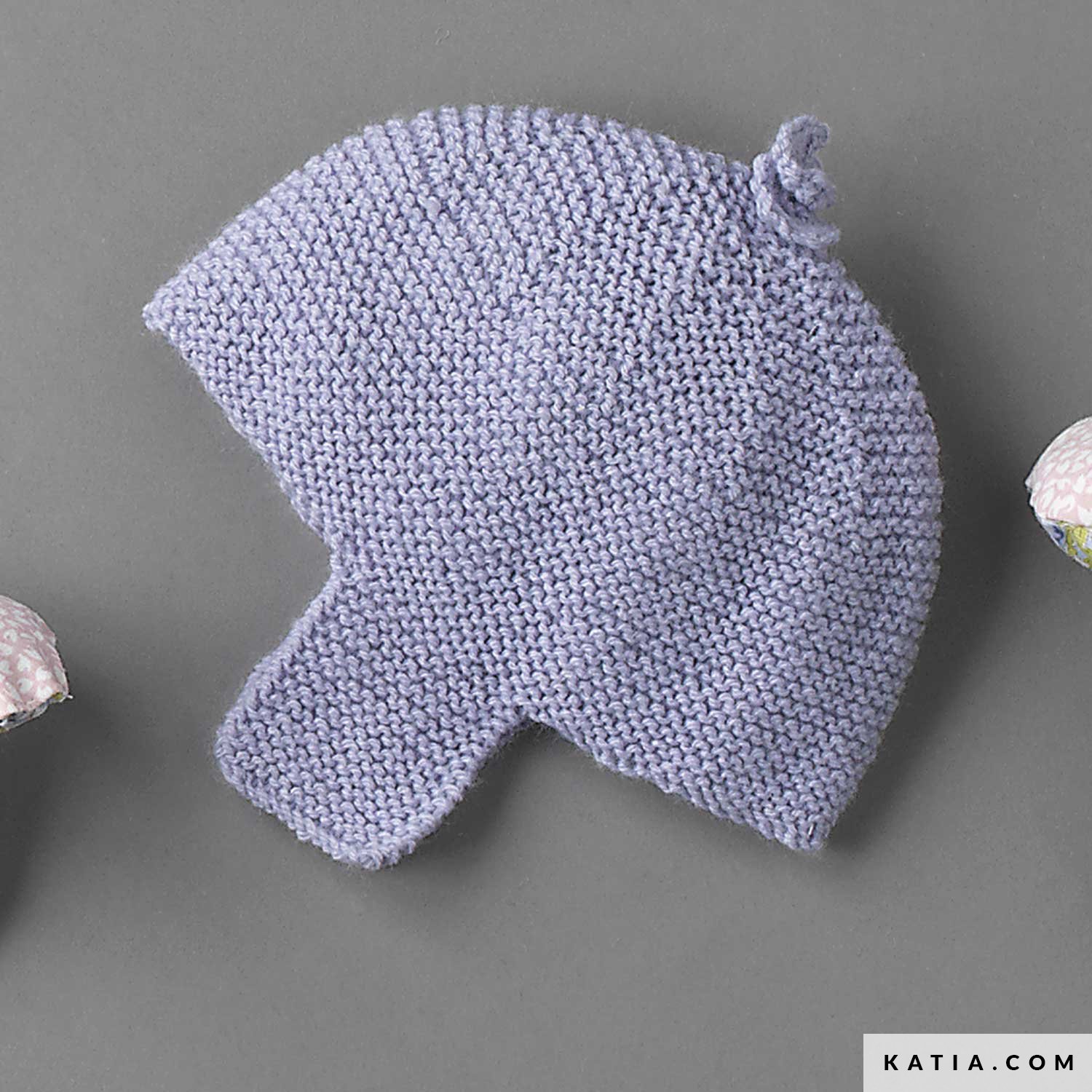 pattern knit crochet baby cap autumn winter katia 6086 35 g