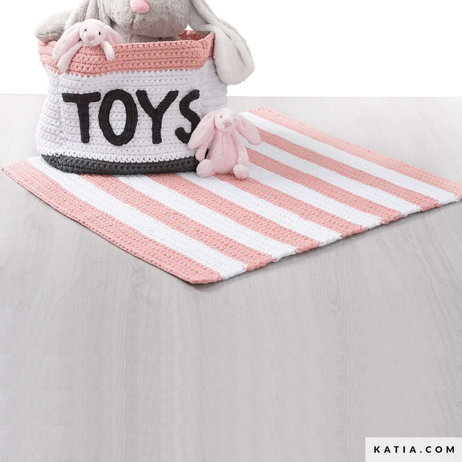 pattern knit crochet home rug spring summer katia 6120 13 g