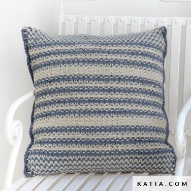 patroon breien haken dames kussen lente zomer katia 6165 42 p