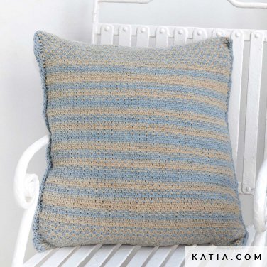 patroon breien haken woning kussen lente zomer katia 6165 41 p