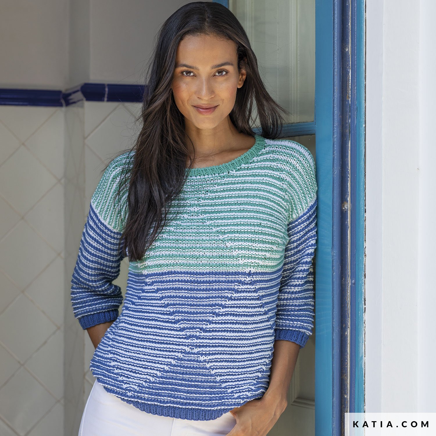 schema maglia uncinetto donna maglia primavera estate katia 6165 54 g