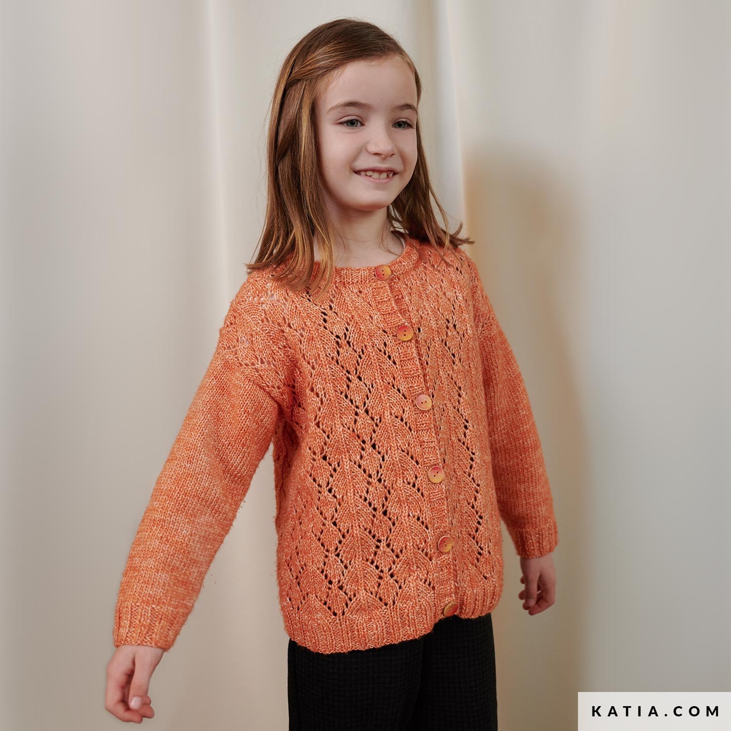 anleitung stricken hakeln kinder jacke herbst winter katia 6182 17 g