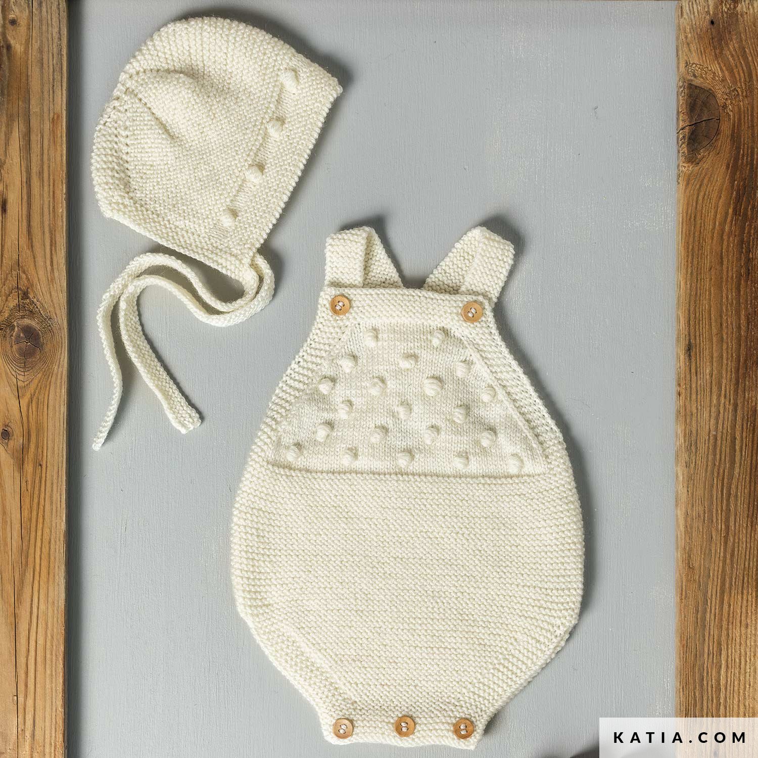 patron tejer punto ganchillo bebe conjunto otono invierno katia 6187 5 g