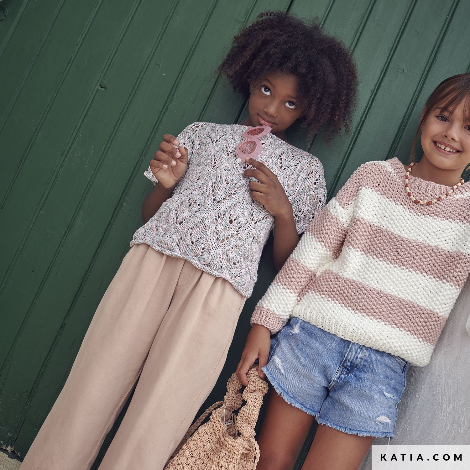 patron tricoter tricot crochet enfant pull printemps ete katia 6196 20 05 g