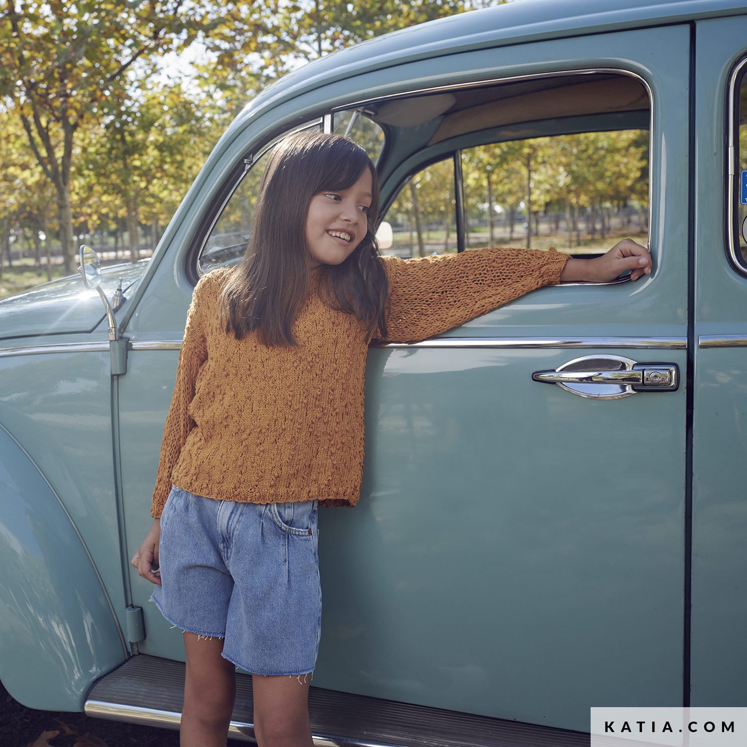 patron tricoter tricot crochet enfant pull printemps ete katia 6196 3 04 g