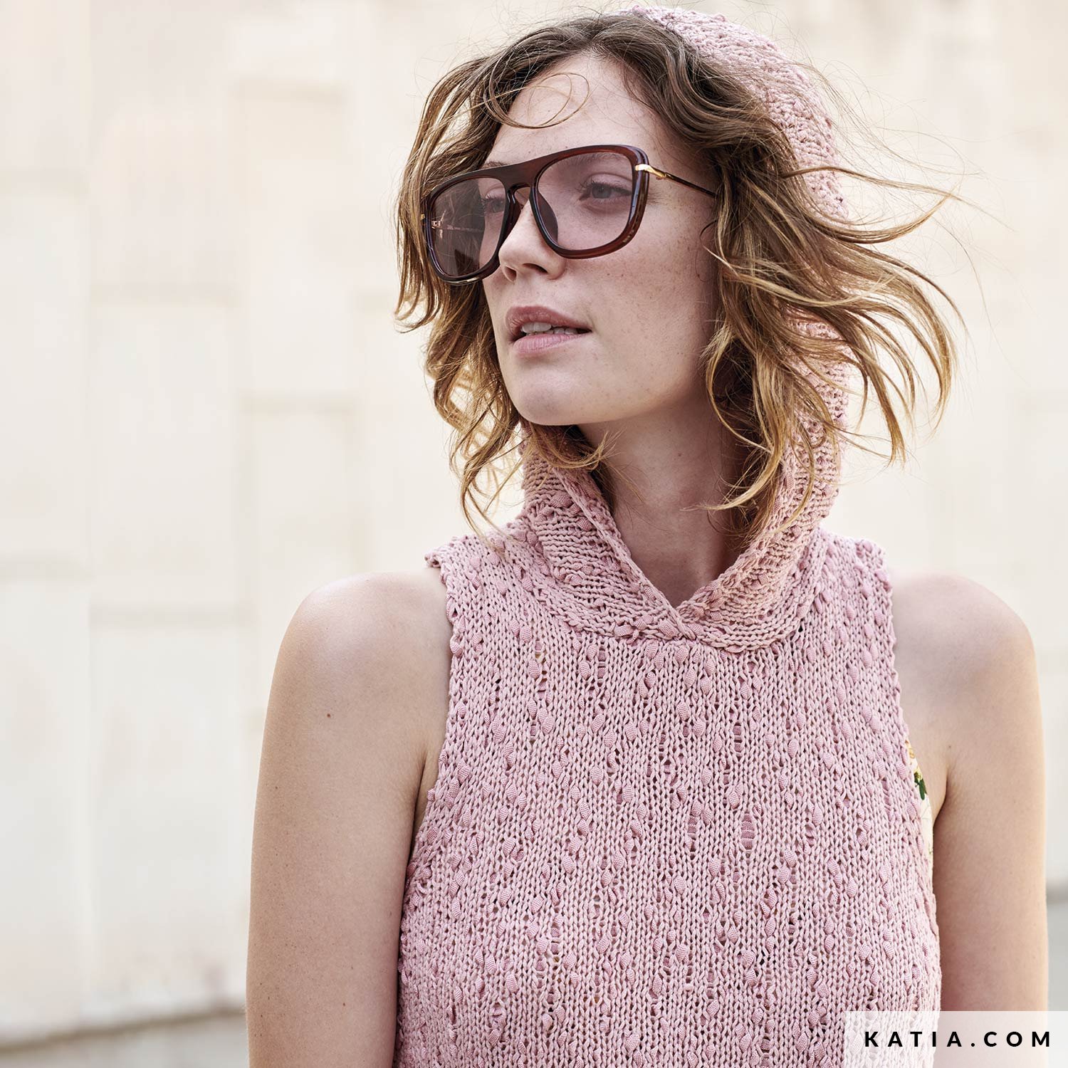 patron tricoter tricot crochet femme haut printemps ete katia 6199 2 01 g