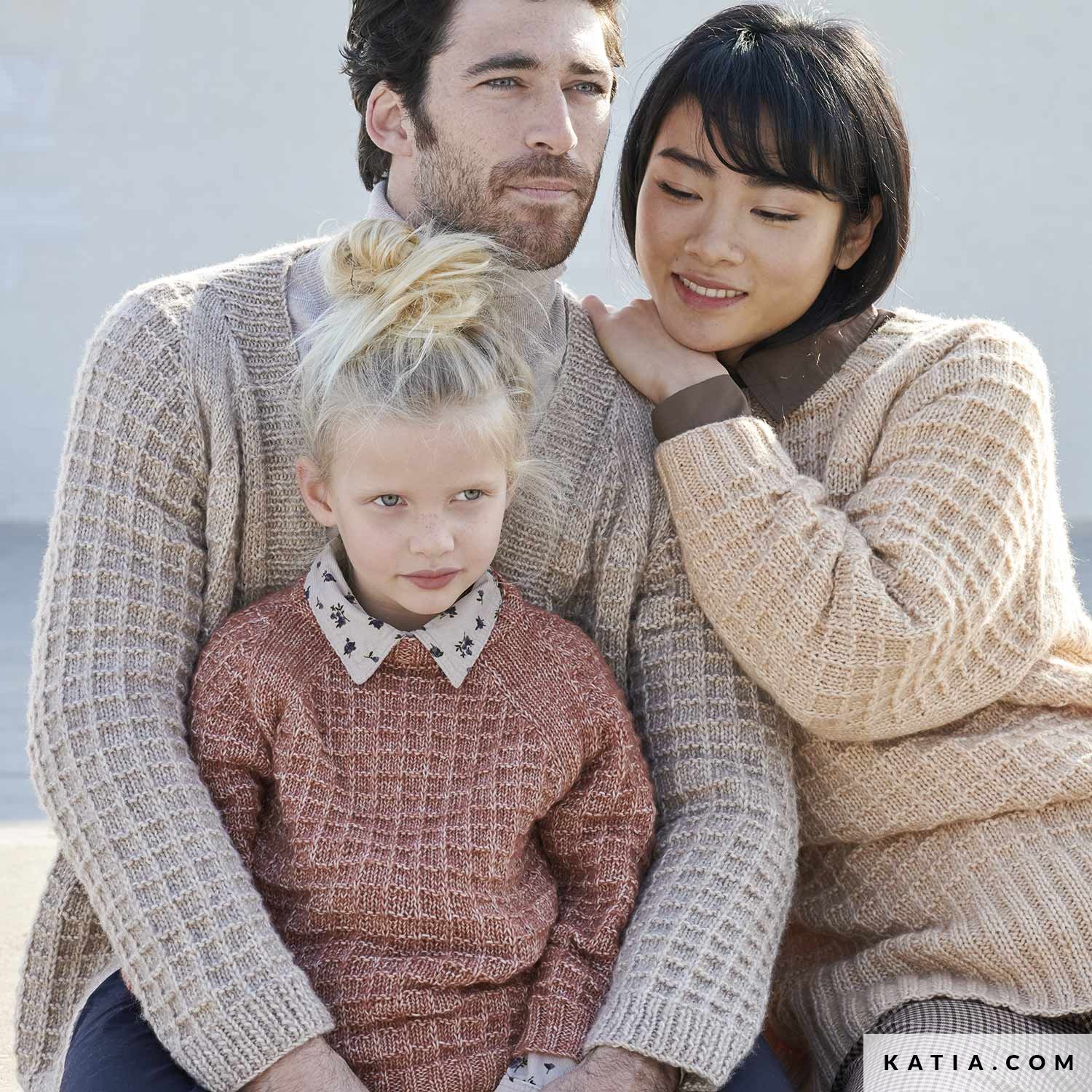 pattern knit crochet man jacket autumn winter katia 6211 8 04 g