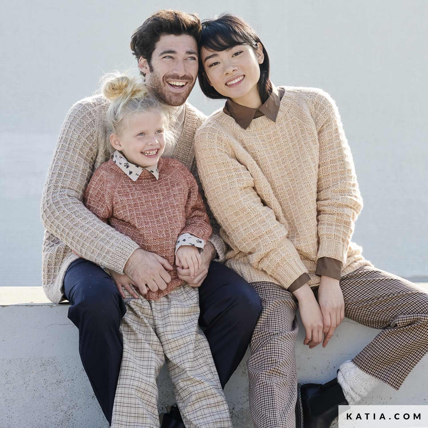 pattern knit crochet man jacket autumn winter katia 6211 8 08 g