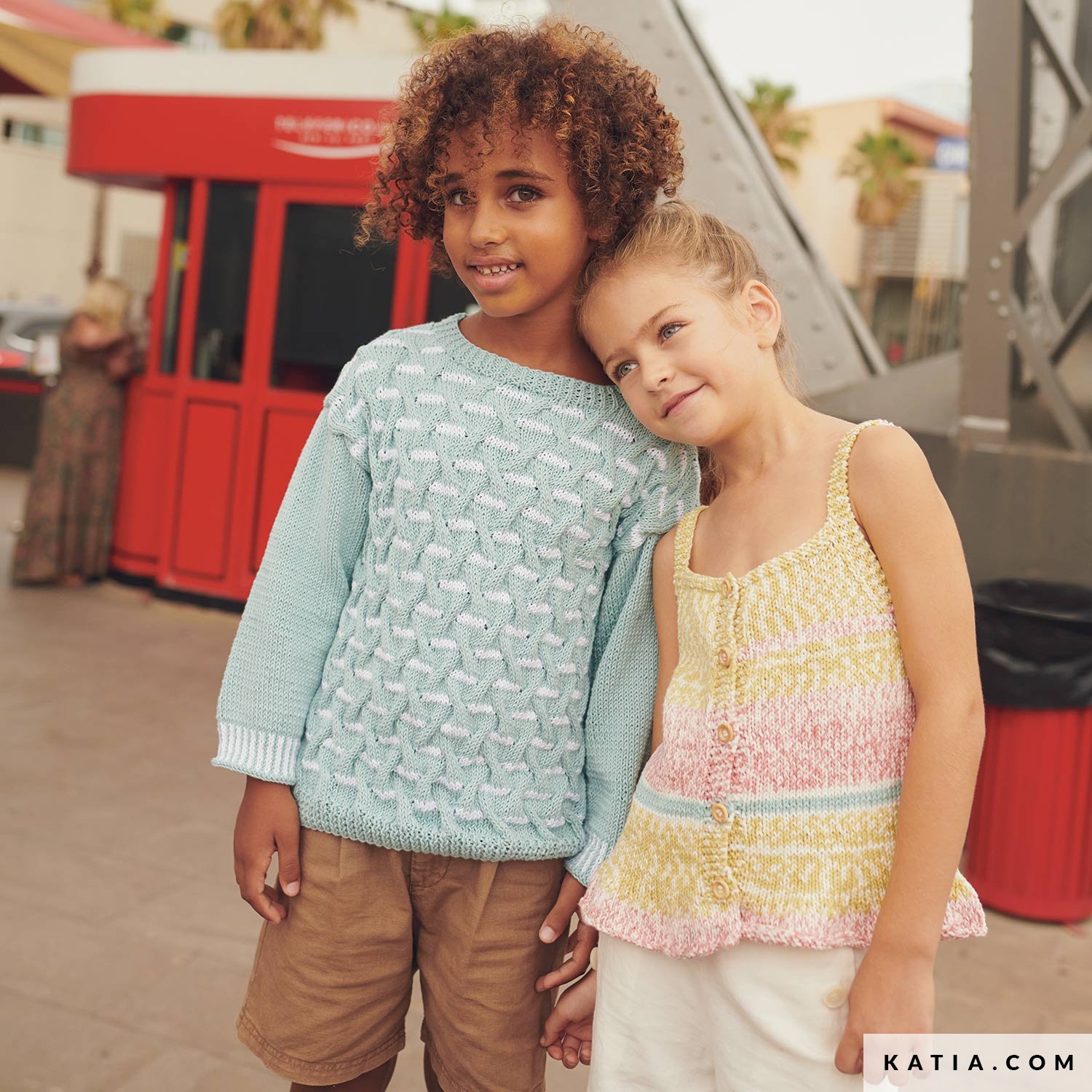 schema maglia uncinetto bambini top primavera estate katia 6220 6 02 g