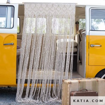 anleitung stricken hakeln heimtextilien vorhang fruhjahr sommer katia 6223 33 w