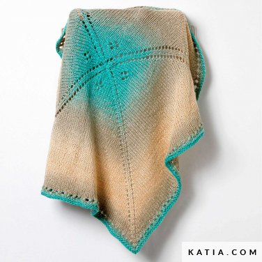pattern knit crochet baby blanket spring summer katia 6252 40 p